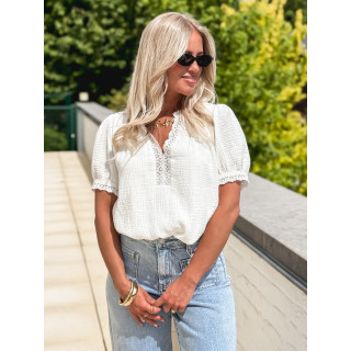 Blouse Farrah - Blanc