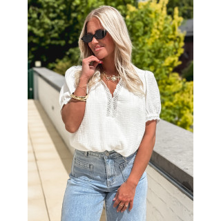 Blouse Farrah - Blanc