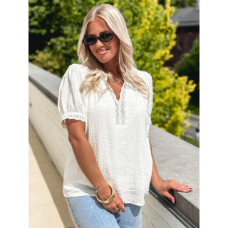 Blouse Farrah - Blanc