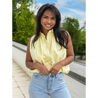 Chemise sans manches Delphia - Jaune