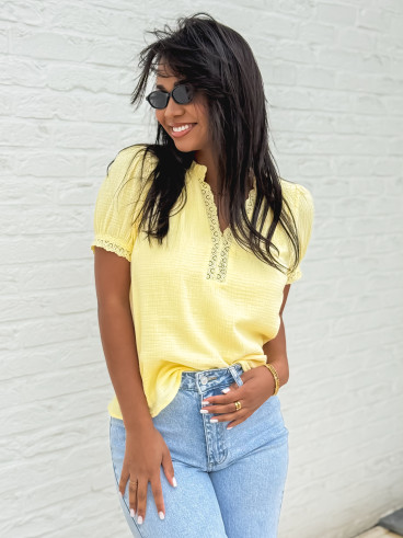 Blouse Farrah - Jaune