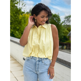 Chemise sans manches Delphia - Jaune