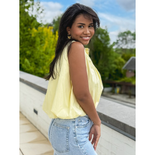 Chemise sans manches Delphia - Jaune