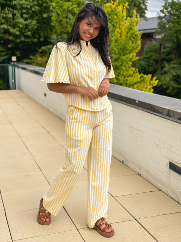 Pantalon Carina - Jaune