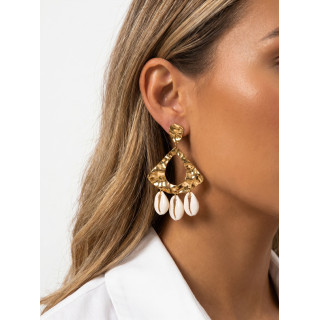 Boucle d'oreilles Caprina - Doré
