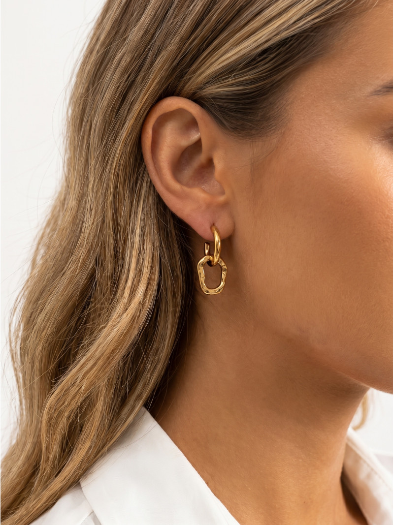 Boucles d'oreilles Azelma - Doré