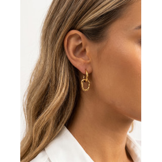 Boucles d'oreilles Azelma - Doré