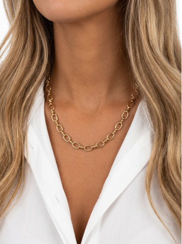 Collier Noullia - Doré