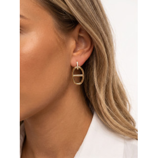 Boucles d'oreilles Naelia - Doré