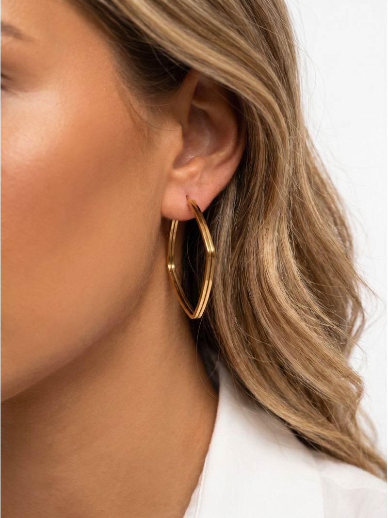 Boucles d'oreilles Allina - Doré