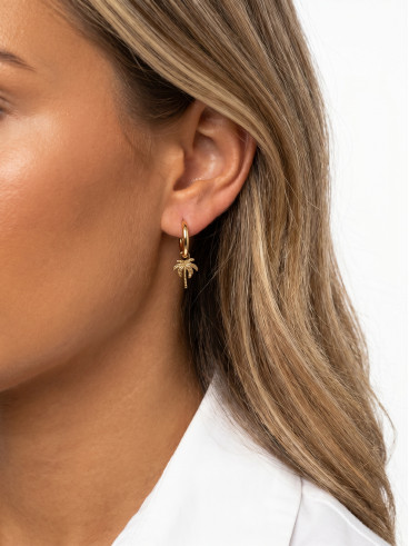 Boucles d'oreilles Salmari - Doré