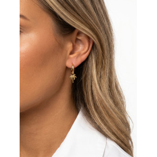 Boucles d'oreilles Salmari - Doré