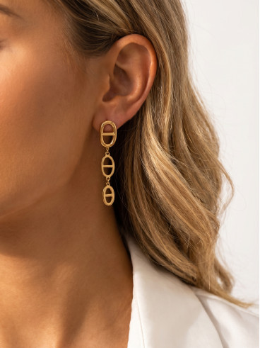 Boucles d'oreilles Maevie - Doré