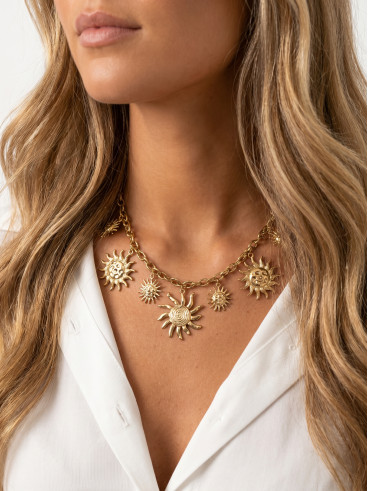 Collier Tina - Doré