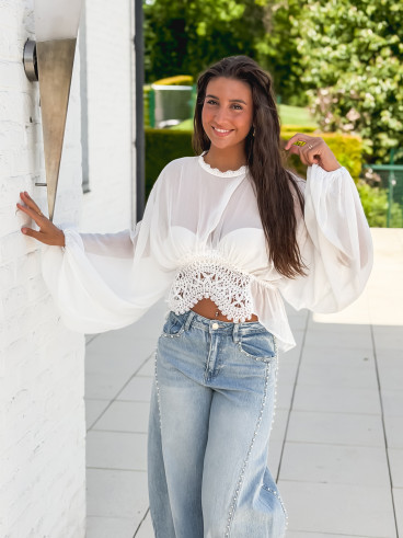 Blouse Wissem - Blanc