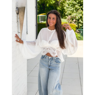 Blouse Wissem - Blanc