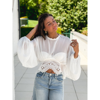 Blouse Wissem - Blanc
