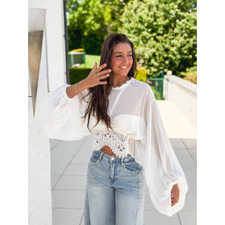 Blouse Wissem - Blanc