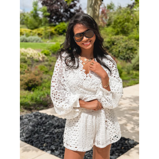 Gilet cache coeur Isolia - Blanc