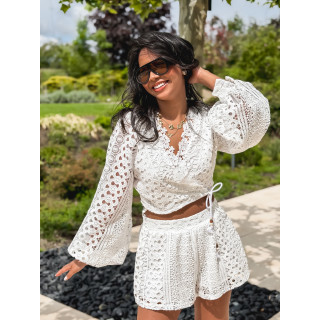 Gilet cache coeur Isolia - Blanc