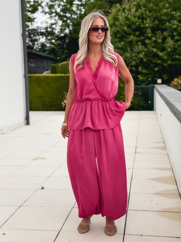 Blouse Melya - Framboise