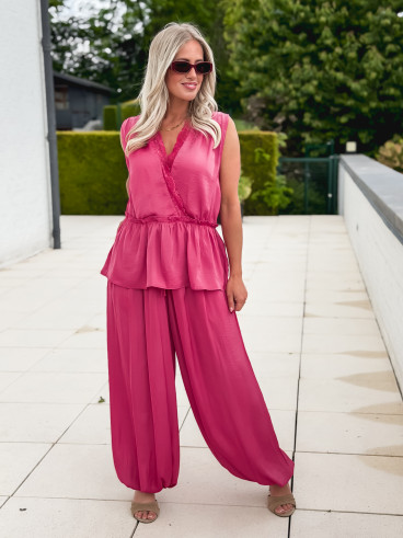 Blouse Melya - Framboise