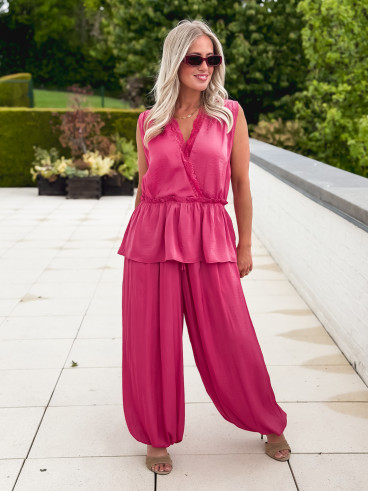 Blouse Melya - Framboise