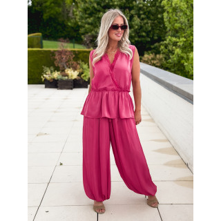 Blouse Melya - Framboise