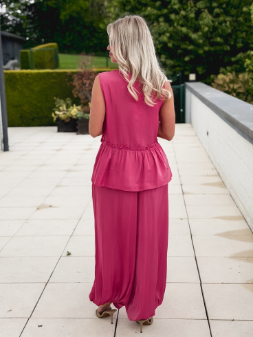 Blouse Melya - Framboise