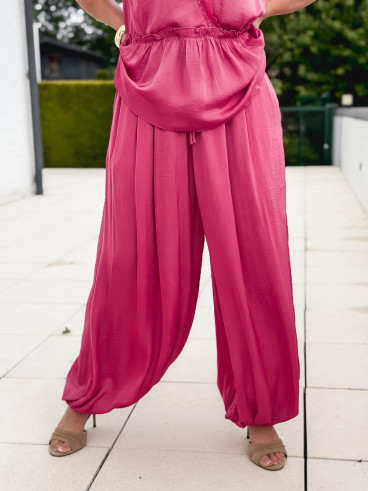 Pantalon Melya - Framboise