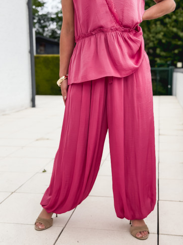 Pantalon Melya - Framboise