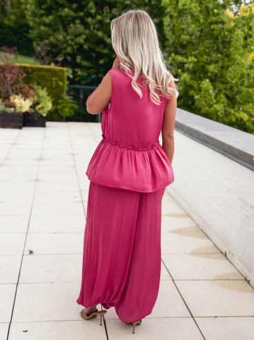 Pantalon Melya - Framboise