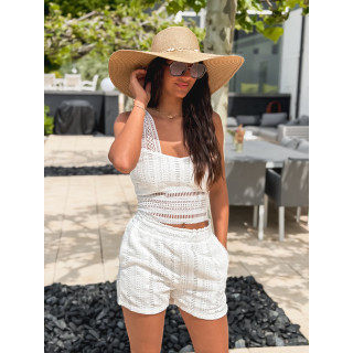 Blouse Yasra - Blanc