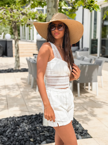 Blouse Yasra - Blanc