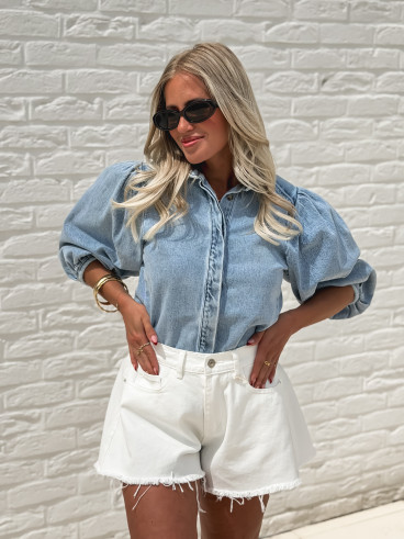 Chemise en jeans Bastia - Bleu