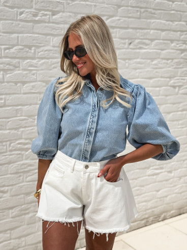 Chemise en jeans Bastia - Bleu