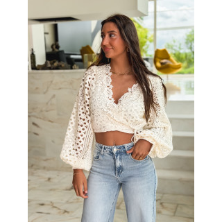 Gilet cache coeur Isolia - Beige