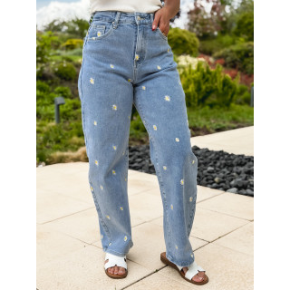 Jeans Pâquerette - Bleu
