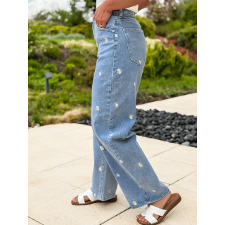 Jeans Pâquerette - Bleu