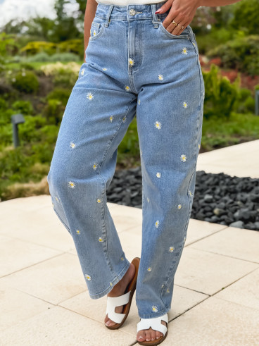 Jeans Pâquerette - Bleu