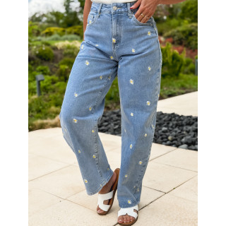 Jeans Pâquerette - Bleu