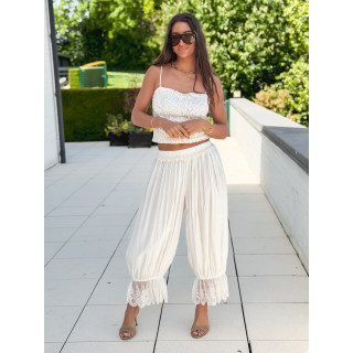 Pantalon Malira - Ecru