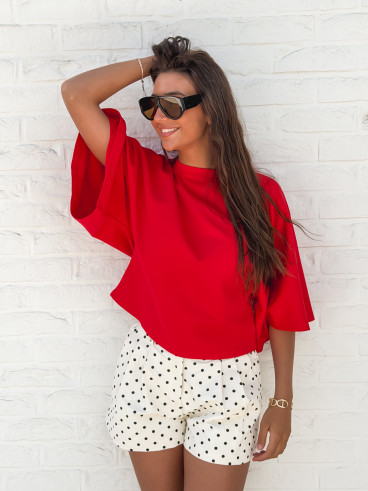 T-shirt Zoélane - Rouge
