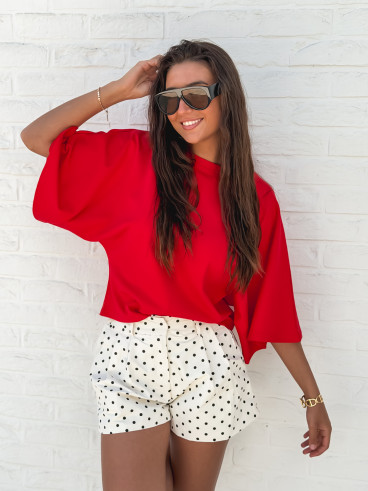 T-shirt Zoélane - Rouge