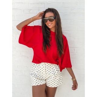 T-shirt Zoélane - Rouge