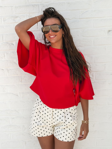 Short à pois Lilou - Beige