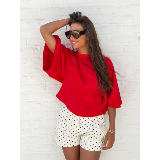 Short à pois Lilou - Beige