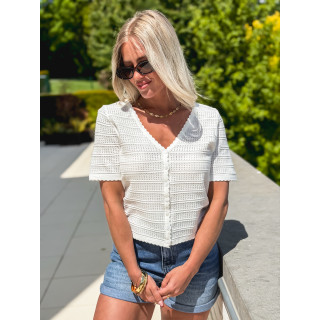 Blouse Jackie - Blanc
