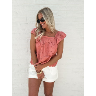 Blouse Camellia - Terracotta