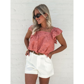 Blouse Camellia - Terracotta